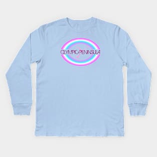 Olympic Peninsula Daydreams Kids Long Sleeve T-Shirt